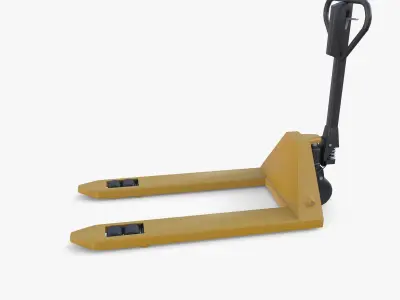 Pallet Jack V3 Low-poly 3D model