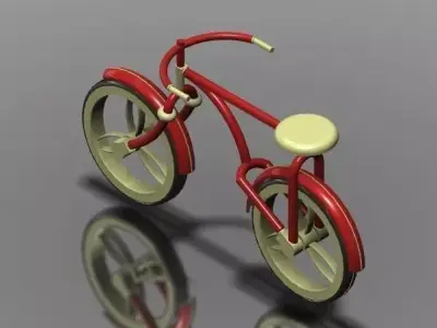 Vintage cycle Free 3D model