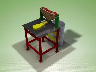 Can Crusher-AP Free 3D model