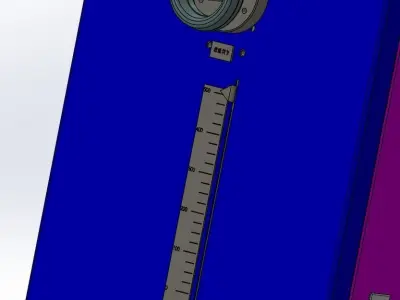 Vertical filling machine 3D model