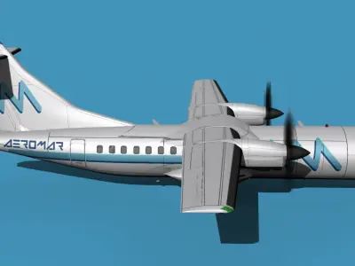 ATR-42-320 Aero Mar 3D model