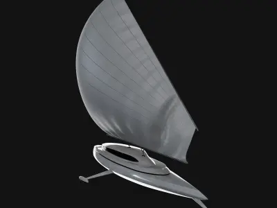 Iceboat 3D model get