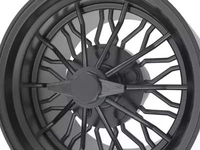 VINTAGE AR 018 WHEEL 3D PRINT MODEL  3D print model