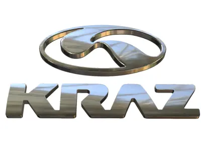 kraz logo 3D model