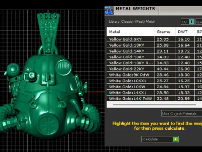MILITARY ARMOR HALMET PENDANT 3D PRINTABLE MODEL 3D print model