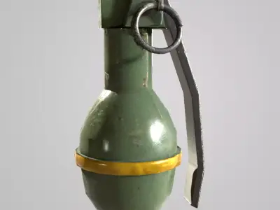 M76 Grenade  3D model