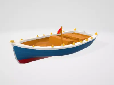 Boat 3d 3D model