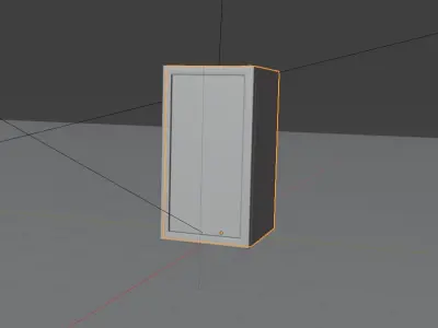 Fridge with energy drink Animation type commercial 3D model