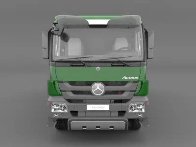 Mercedes Actros 4140-K 8x4 Meiller 3D model