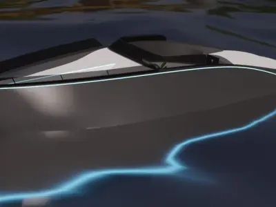 Tesla Yacht 3D model