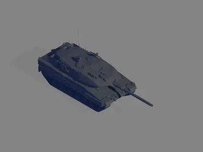 Modern MBT 3D Model Pack