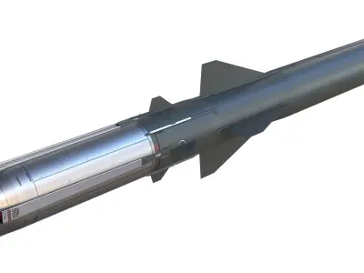 P-800 Oniks  Yakhont Bastion  SS-N-26 Strobile Brahmos 3D model
