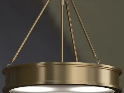 TRADITIONAL URBAN HANGING PENDANT 3D model
