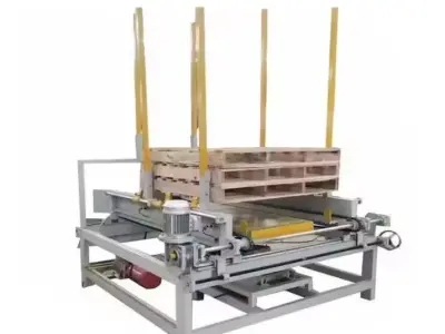 Horizontal Pallet Stacking Machine 3D model