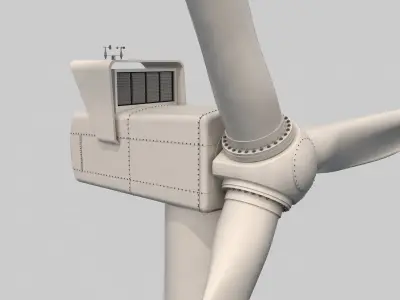 Wind Turbine Generator 3D model purchase