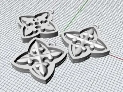 Kranok pattern Free 3D print model purchase