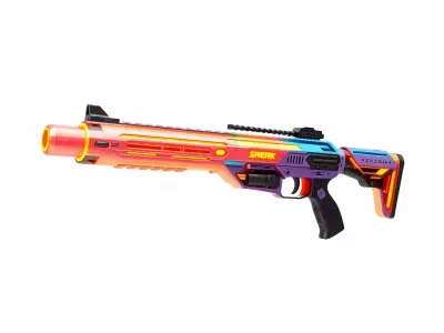 Neon Blaster model pack Low-poly 3D model purchase