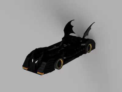 LEGO UCS BATMOBILE 7784 3D print model