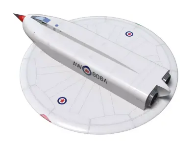 Avro WS606A 3D model