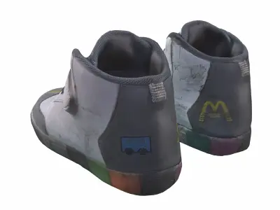 shoes 65 3D model