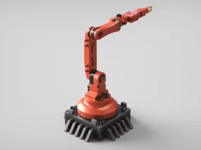 Robotic arm industrial bionic 3D model purchase