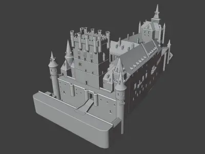 ALCAZAR DE SEGOVIA  3D print model purchase