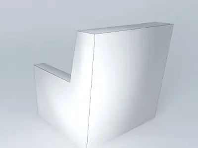Learjet 45 Seat Free 3D model
