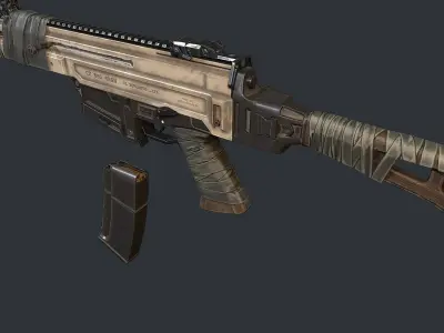 CZ 805 Low-poly 3D model purchase