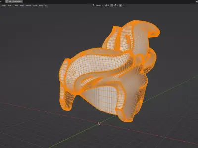 Custom 3D print Minifigure Accessory - Minifigure Hair S2 - 088 3D print model