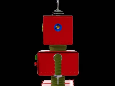 Toy Robot  Free 3D model