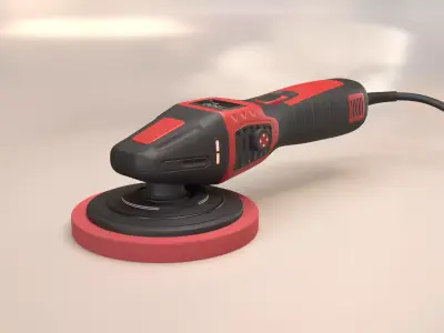 Polisher Low-poly 3D model