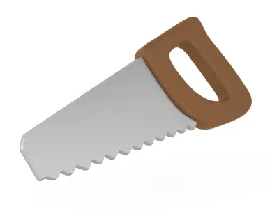 Handsaw saw 3D model