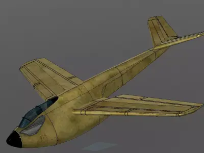 Messerschmitt Wildgans 1 3D print model