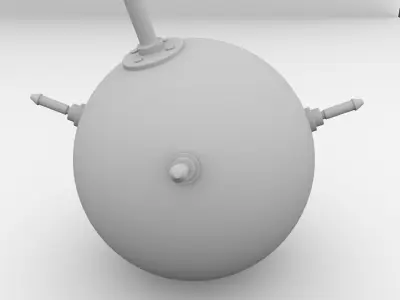Naval Mine 3D model
