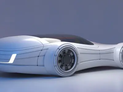 Future Car 26 3D model