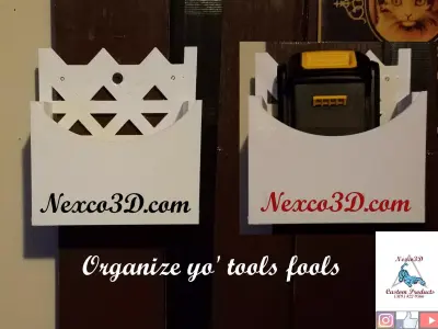 Battery Caddy 3D model