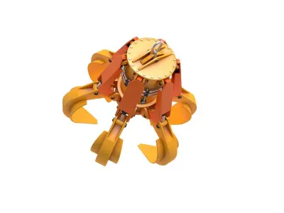 Hydraulic Grab 3D model