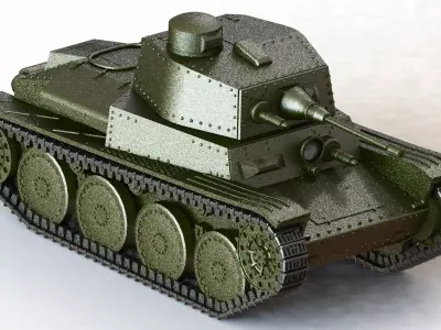 Tank PZW 39 3D print model
