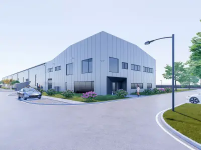 Industrial Hall 1 3D model