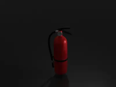extinguisher fire Free 3D model