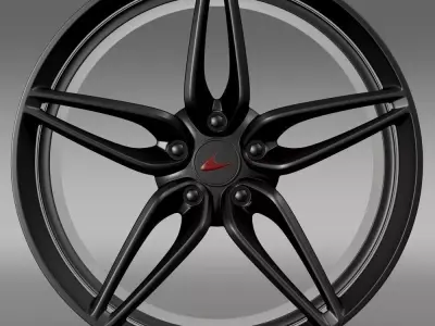 Mclaren 570S coupe rim 2015 3D model
