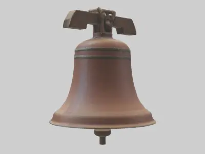 Farmbell Model Low-poly 3D model