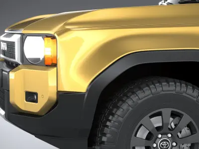 Toyota Land Cruiser 250 2025 3D model purchase