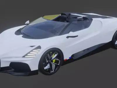 Bugatti Mistral 3D model