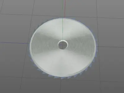  circular saw blade 3D model