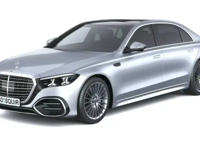Mercedes-Benz S-Class AMG Long 2027 3D model