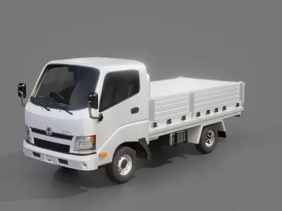 Hino Dutro Pickup Truck 3D model