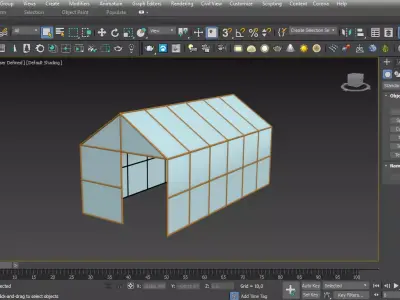 Greenhouse 3D model purchase