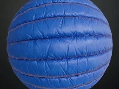 Realistic Sci Fi Padded Fabric PBR Seamless Texture buy