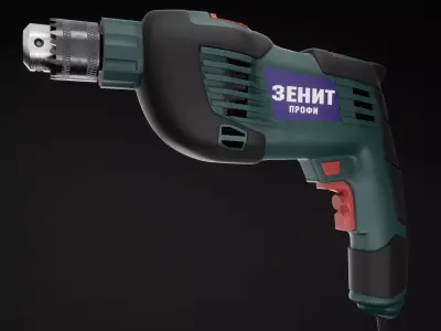 Drill electric 3D model